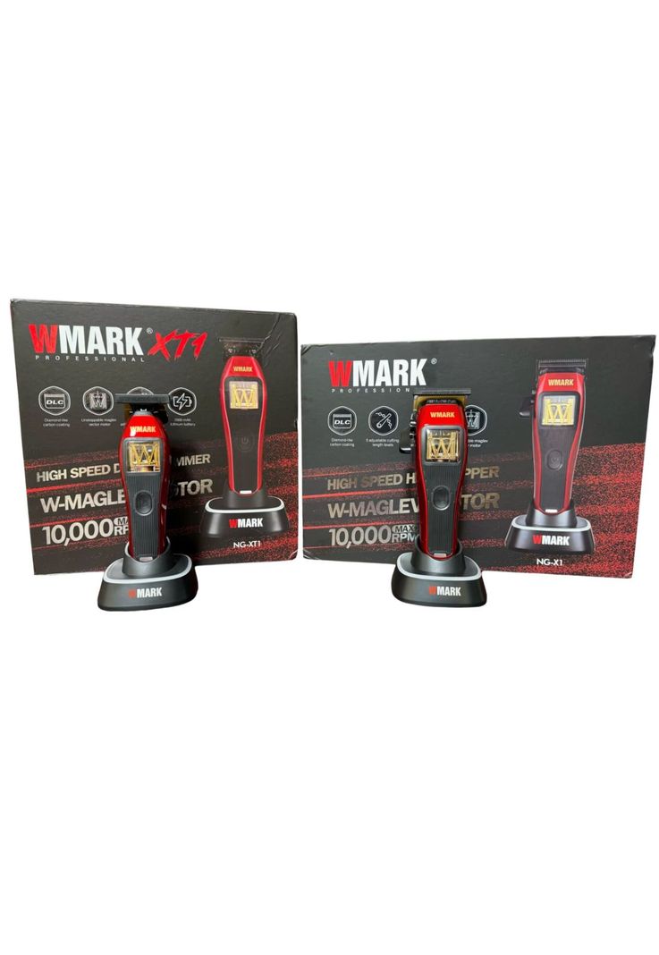 Wmark Barber Combo Profesional Ngx1 Clipper Y Trimmer NGXT1 10000 RPM-1