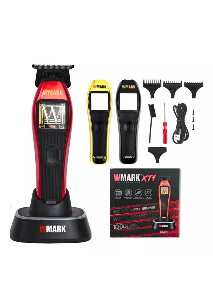 Wmark Barber Combo Profesional Ngx1 Clipper Y Trimmer NGXT1 10000 RPM-3