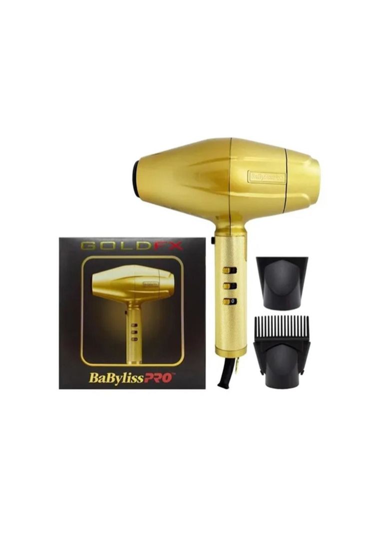 Secador de pelo Babyliss Pro Gold FX barberia 2000w Italia-1