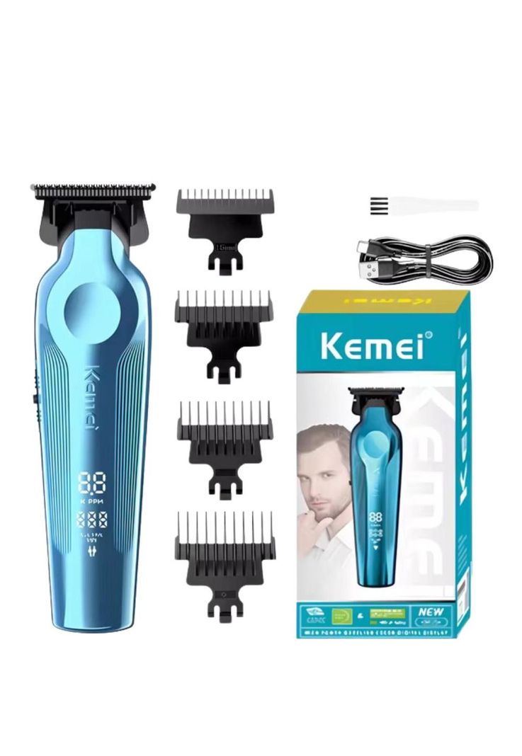 Maquina Patillera Trimmer Recargable Kemei kM-264-0