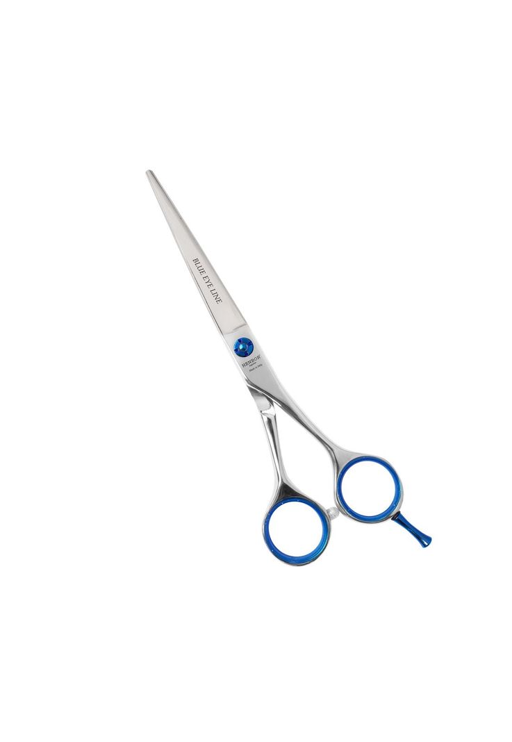 Tijera Henbor Italana Blue Eye Line 845 5.5" Filo Navaja Plata