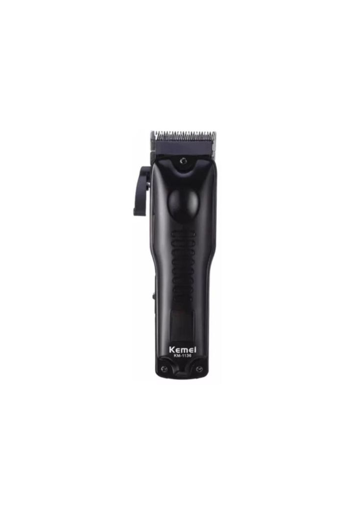 Maquina Cortepelo Kemei 1136 Clipper Inalambrica Negro-0