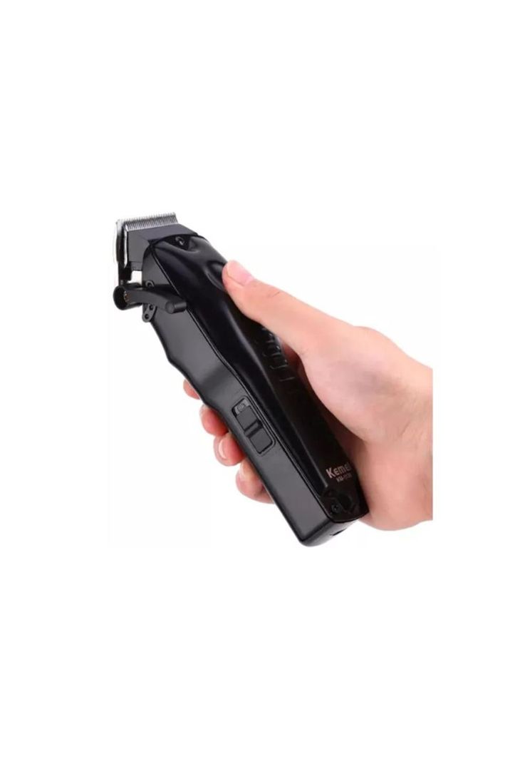 Maquina Cortepelo Kemei 1136 Clipper Inalambrica Negro-3