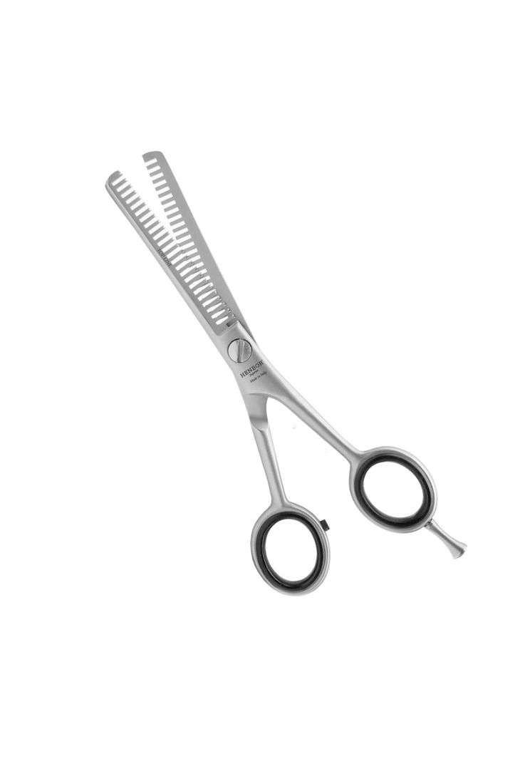 Tijera Henbor Italiana 812 Top Line 5.5'' Entresacador Plata