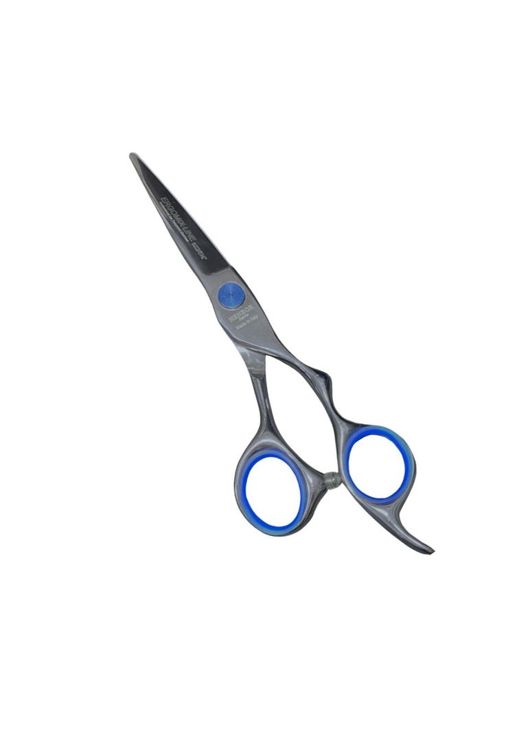 Tijera Henbor Italiana 822 Ergo Mixta 5.5'' Plateado Metalico