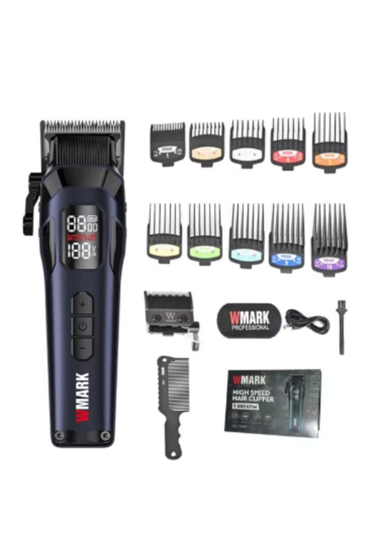 Cortadora de Pelo Profesional de 9,000 RPM con Cuchillas DLC WMARK-1