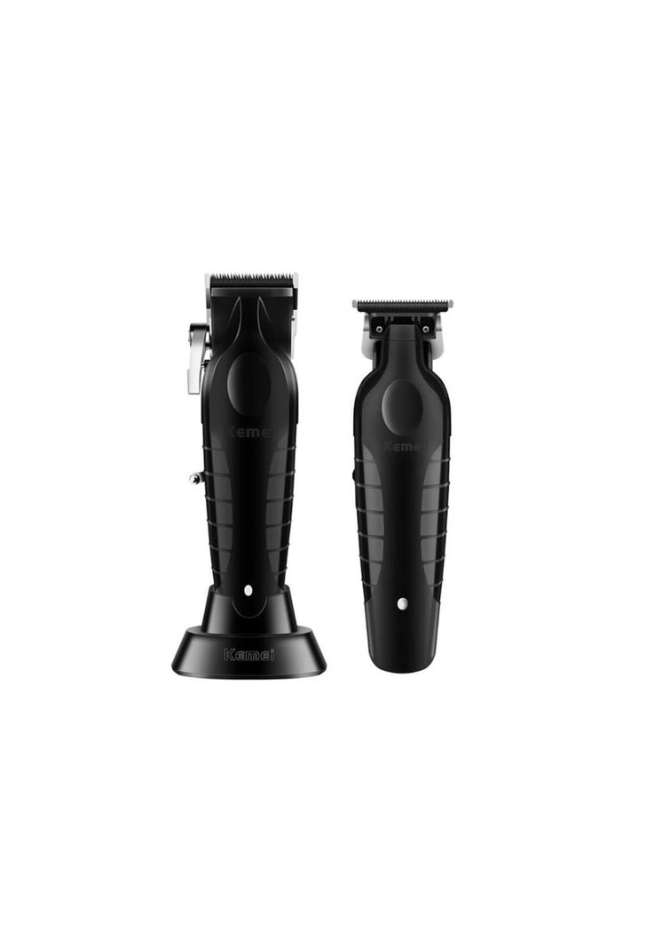 Combo Kemei Profesional de Cortadora KM 2296 y Patillera KM 2299-0
