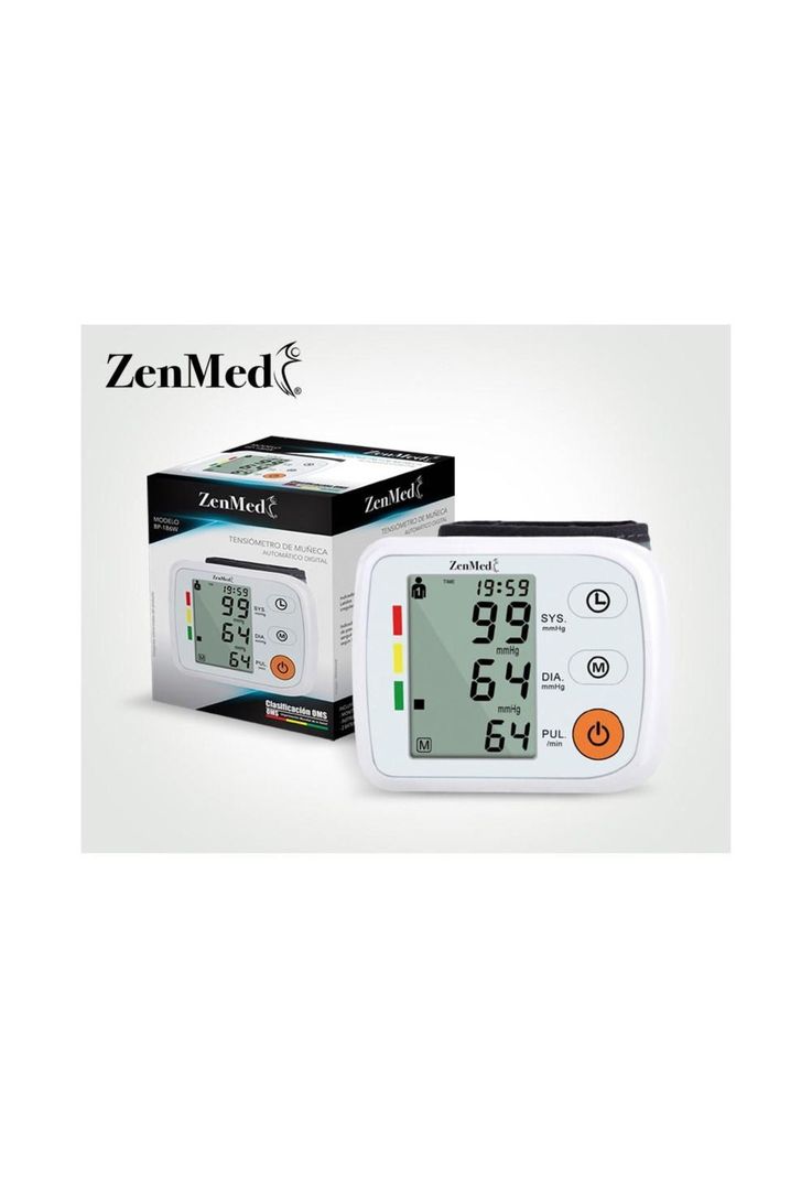 Tensiometro De Muñeca Bp-186w Zenmed-2