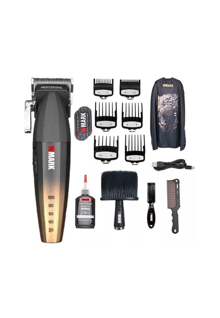 Maquina de Cortadora De Pelo Wmark NG 2038 9000 RPM Dorado-2