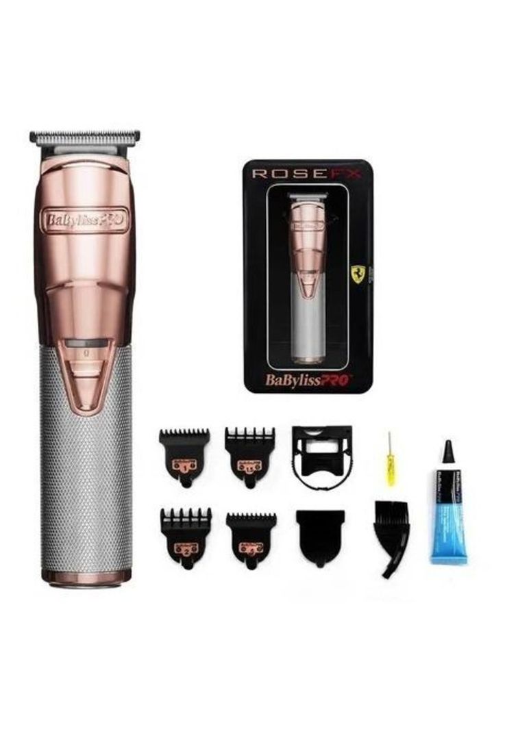 Babyliss Pro Máquina Patillera Trimmer Cuchilla Rose Fx 788-2