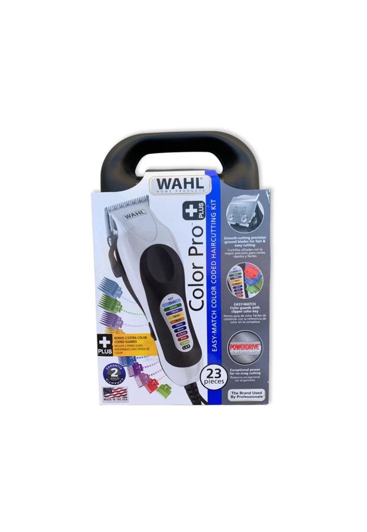 Maquina De Cortar Pelo Colorpro Plus Wahl Kit Profesional-1