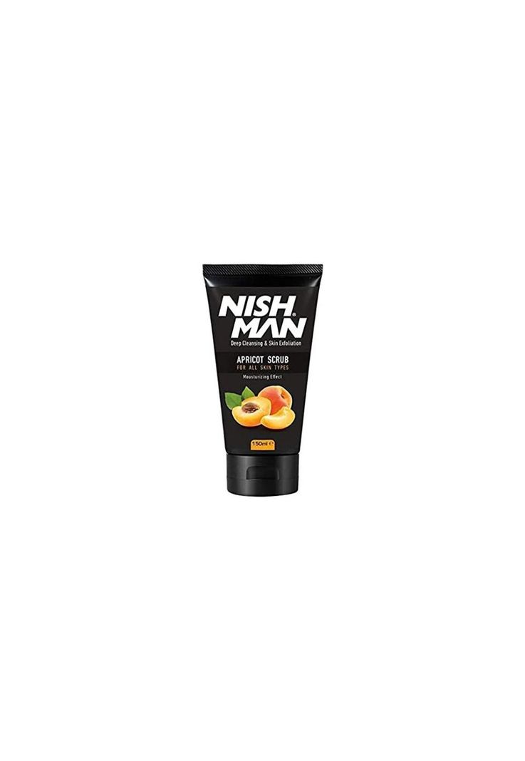 Nishman Exfoliante Crema, Semillas de Damasco Apricot Scrub-0