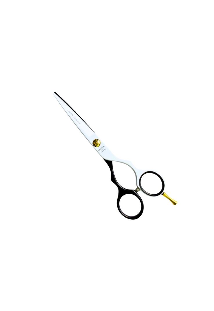 Tijera Henbor Italiana 782W Filo Navaja 6'' Blanco & Negro