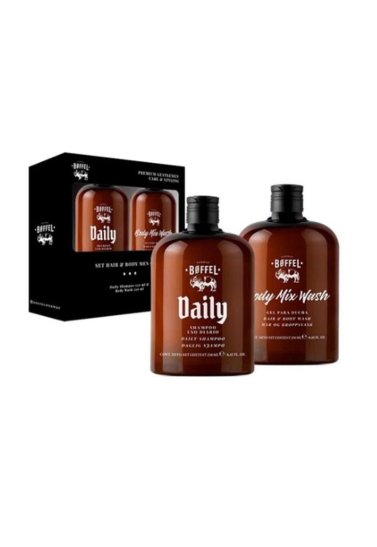 Combo Champú Uso Diario & Gel Para Ducha Boffel® Norway-0