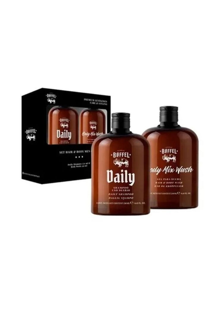 Combo Champú Uso Diario & Gel Para Ducha Boffel® Norway-3