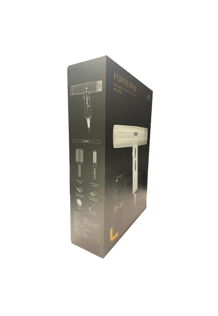 Secadora De Pelo JRL Prof. Forte Pro Ultra livano Blanco-3