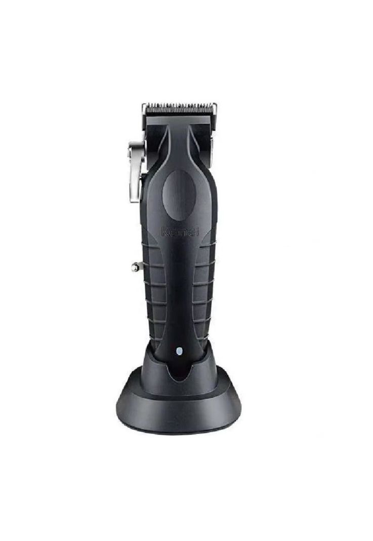 Maquina Kemei 2296 CortaPelo Inalambrica Con Base De Carga-0