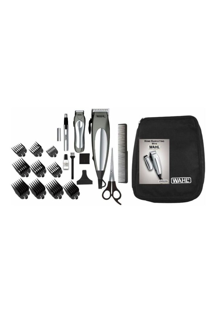 Wahl Deluxe Kit Maquina Cortar Pelo + Patillera + Nasal 21-2