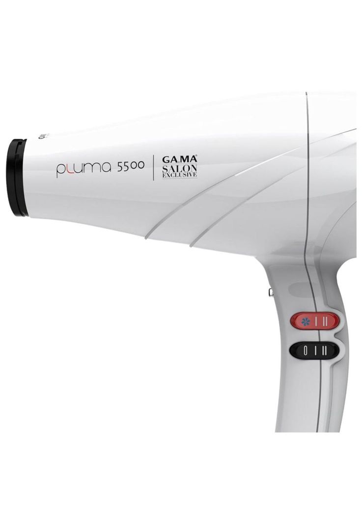 Secador De Pelo Gama Pluma 5500 Ion System Oxy Active Blanco-2