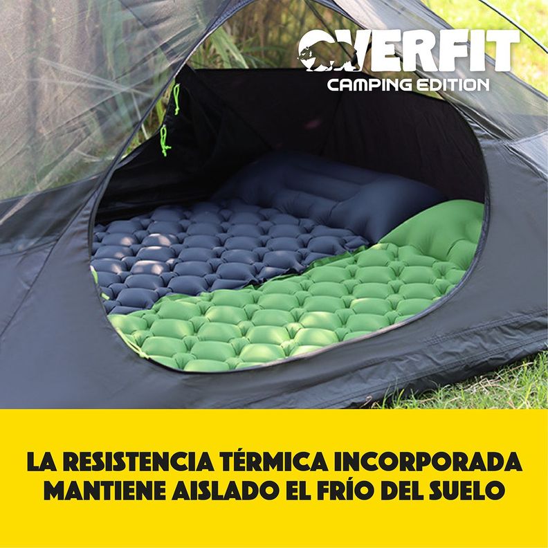 Colchoneta Inflable Individual Camping Overfit Light 5cm-7