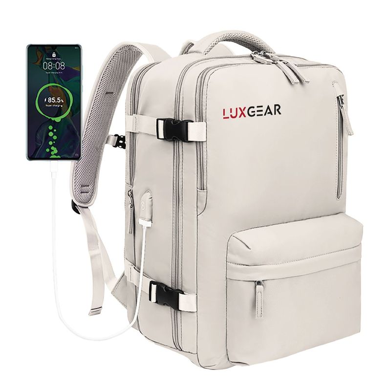 Mochila De Viaje Expansible Luxgear NomadLifeV2 Impermeable-0