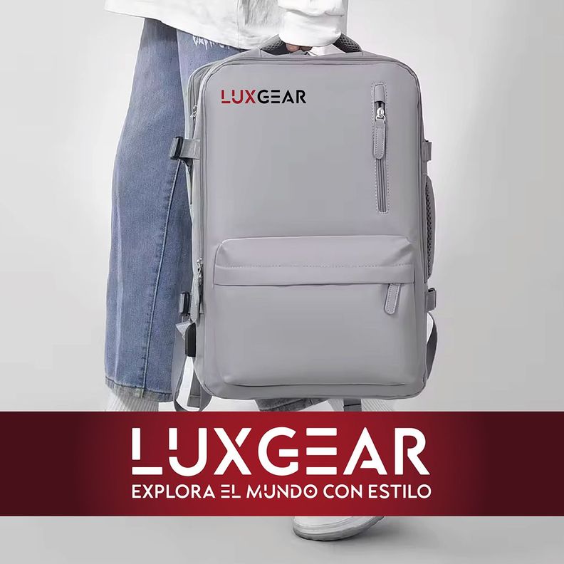 Mochila De Viaje Expansible Luxgear NomadLifeV2 Impermeable-8
