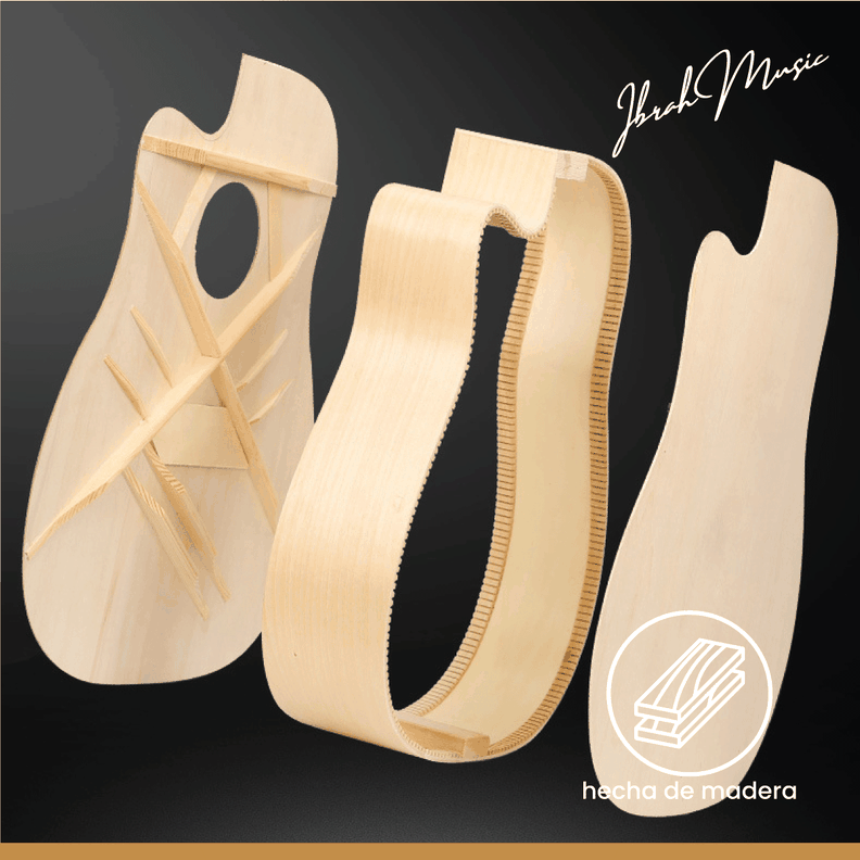 Guitarra Acústica Clásica Ibrah 39 Pulgadas Colores + Funda-5