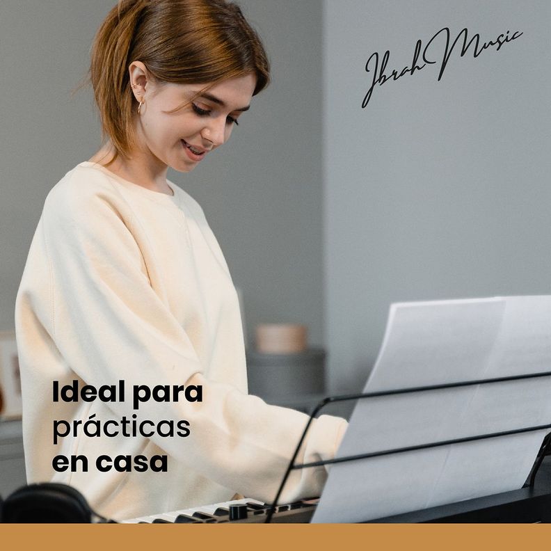 Atril Teclado Ibrah Music Ajustable Universal-5