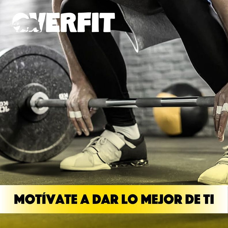 Barra Olimpica Recta Overfit 20kg 220Cm Cromada Fitness-6