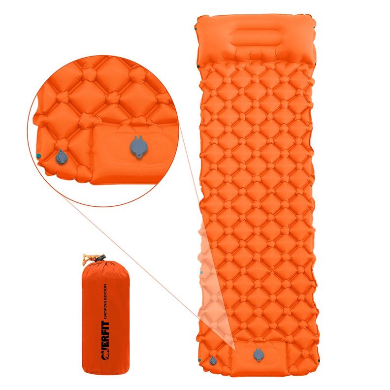Colchoneta Inflable Individual Camping Overfit Light 10cm-0