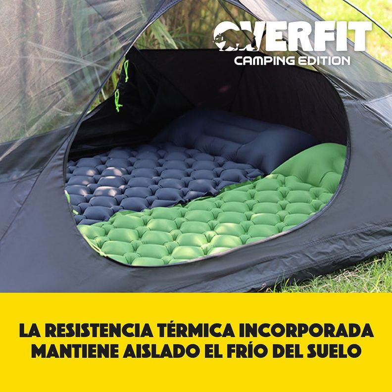 Colchoneta Inflable Individual Camping Overfit Light 10cm-7