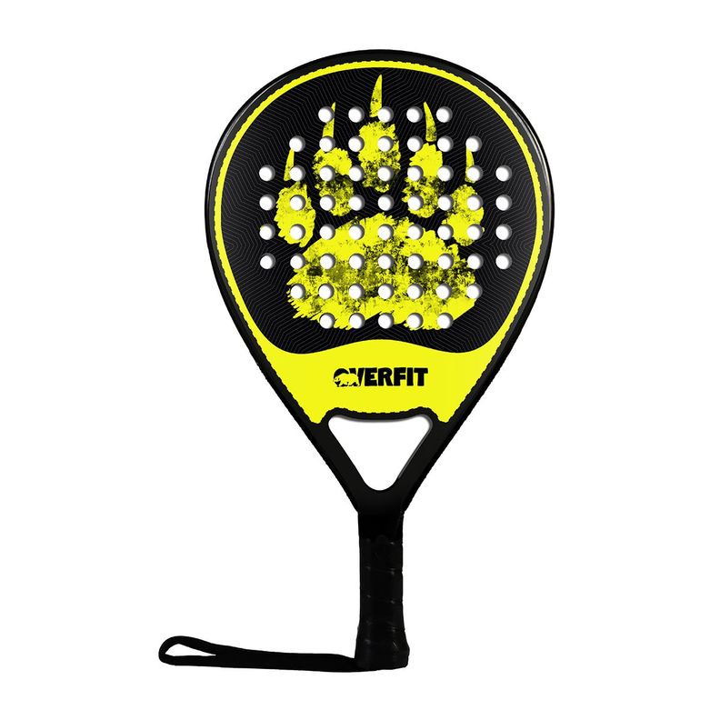 Pala de Padel Overfit ProStrike 38mm Fibra Híbrida + Bolso-0