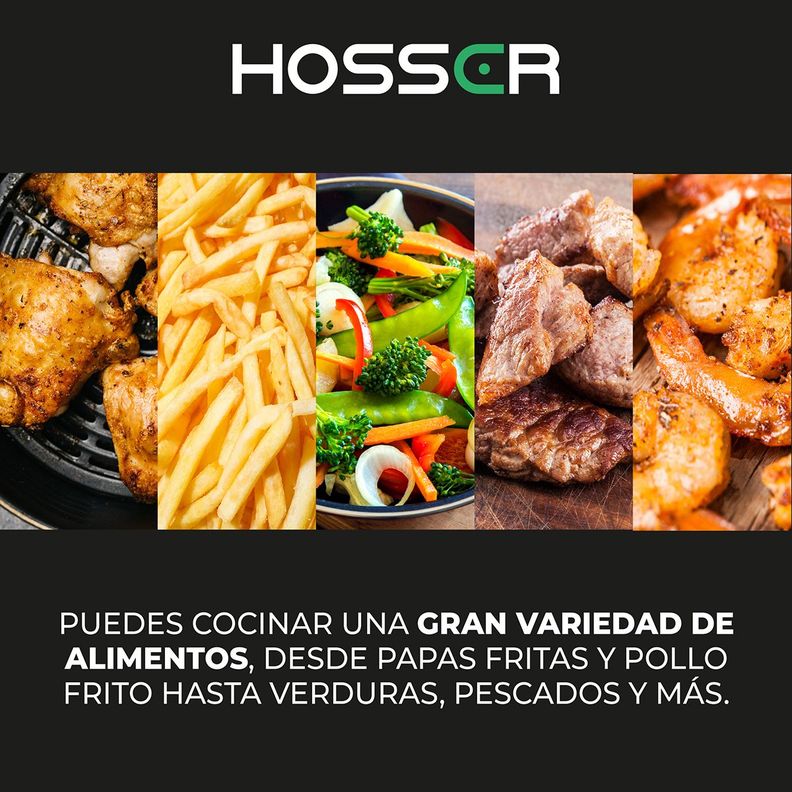 Freidora de Aire Kasser Air Fryer XL 6L Cocina Sin Aceite-6