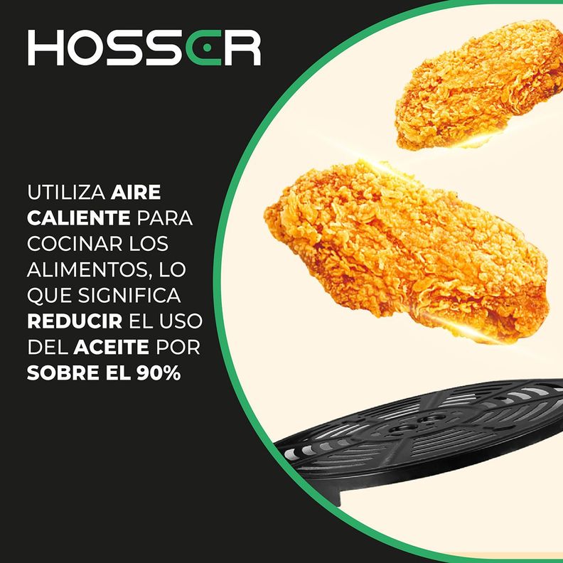 Freidora de Aire Kasser Air Fryer XL 6L Cocina Sin Aceite-7