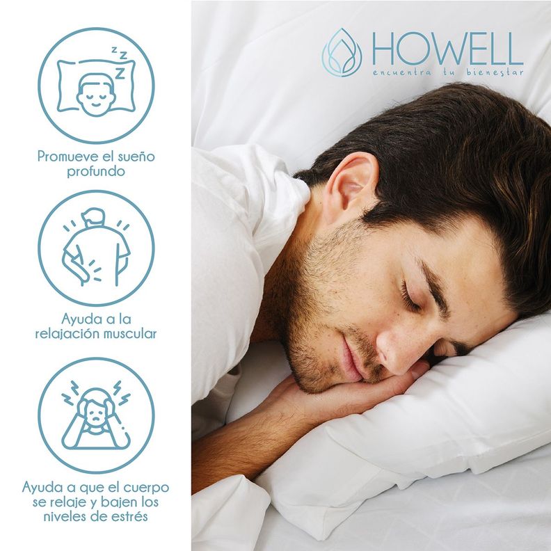 Manta De Gravedad Pesada Howell Queen 12KG Trastornos Sueño-3