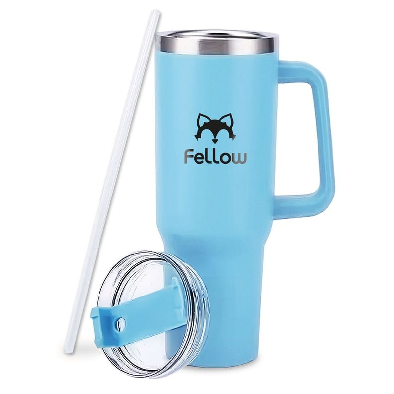 Vaso Termico 1,2Lts Electra By Fellow Mug Tumblr + Bombilla-0