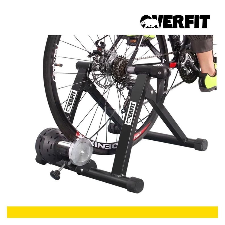 Rodillo Magnético Bicicleta Ciclismo Entrenamiento Overfit-3