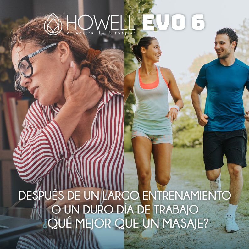 Pistola Masajes Howell EVO 6 Masajeador Muscular Portátil-9