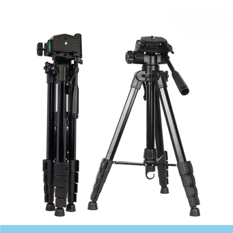 Trípode Celular Camara Portátil Aluminio Carga 10 kg 170 cm-4