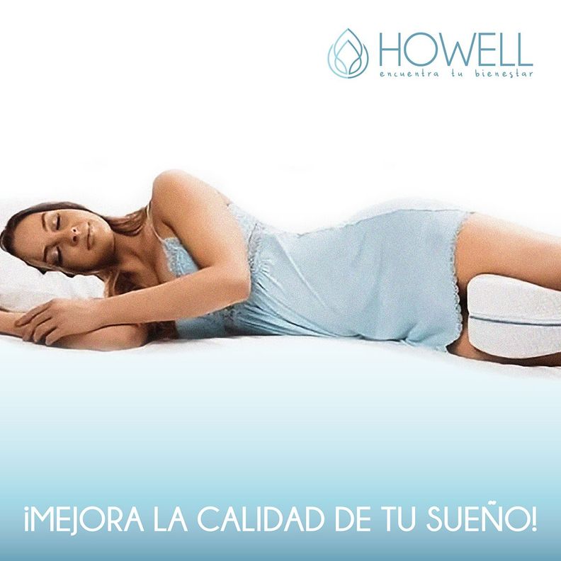 Pack Almohada Ortopédica Y Cojín Piernas Memory Terapeuticas-5