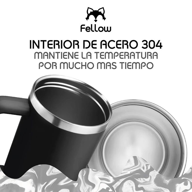 Vaso Térmico 1,2L Electra By Fellow Mug Tumblr Bombilla-2