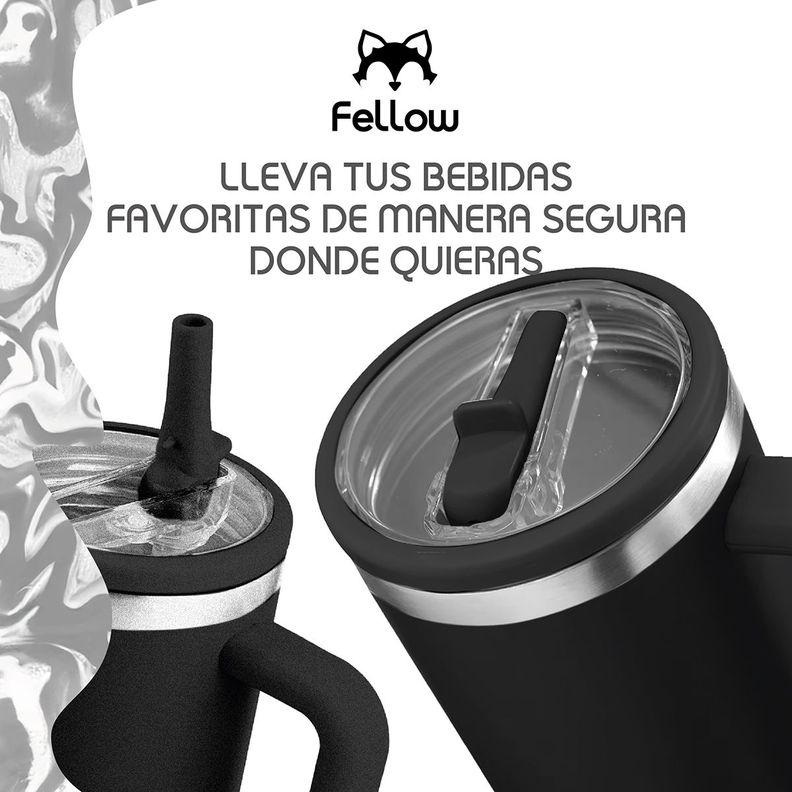 Vaso Térmico 1,2L Electra By Fellow Mug Tumblr Bombilla-5