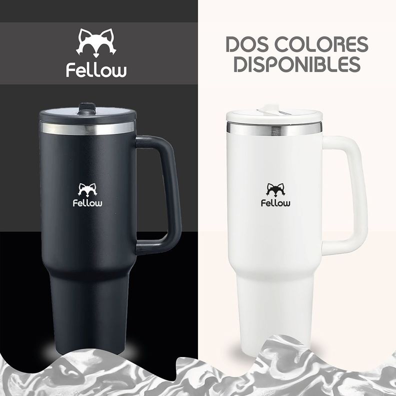 Vaso Térmico 1,2L Electra By Fellow Mug Tumblr Bombilla-6