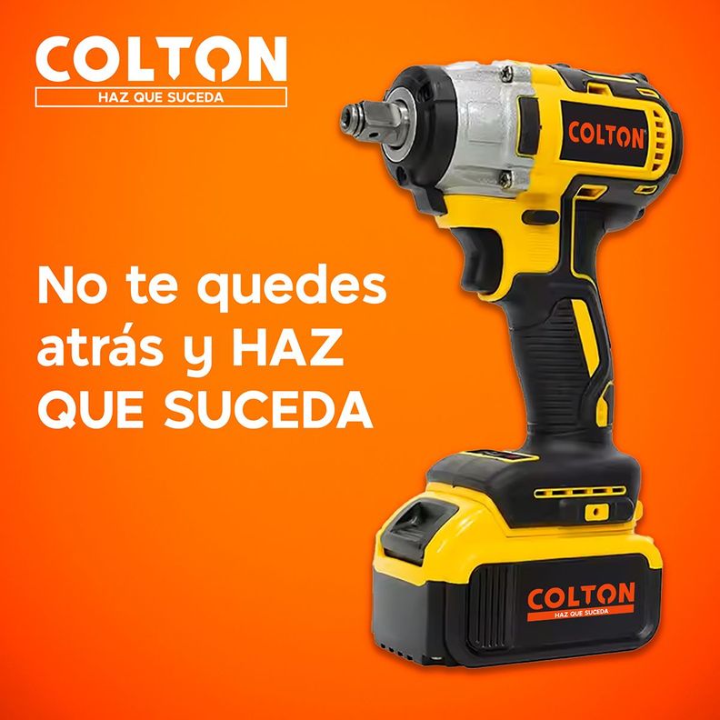 Llave Impacto 350N/M Colton + Accesorios + 2 Baterías-8