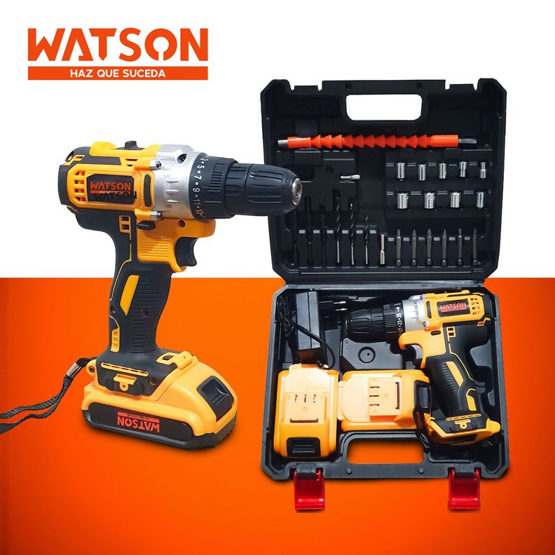 Taladro Inalámbrico Watson 36V + 2 Baterías + Accesorios-2
