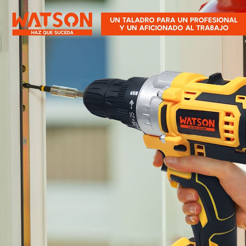 Taladro Inalámbrico Watson 36V + 2 Baterías + Accesorios-8