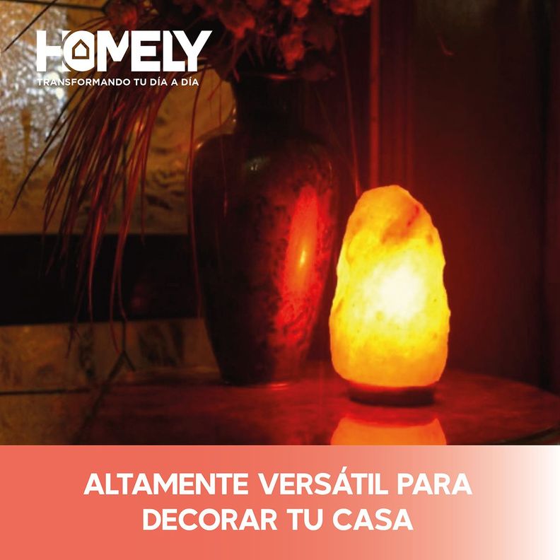 Lámpara de sal Himalaya Roca Intensidad Regulable Dormitorio-4