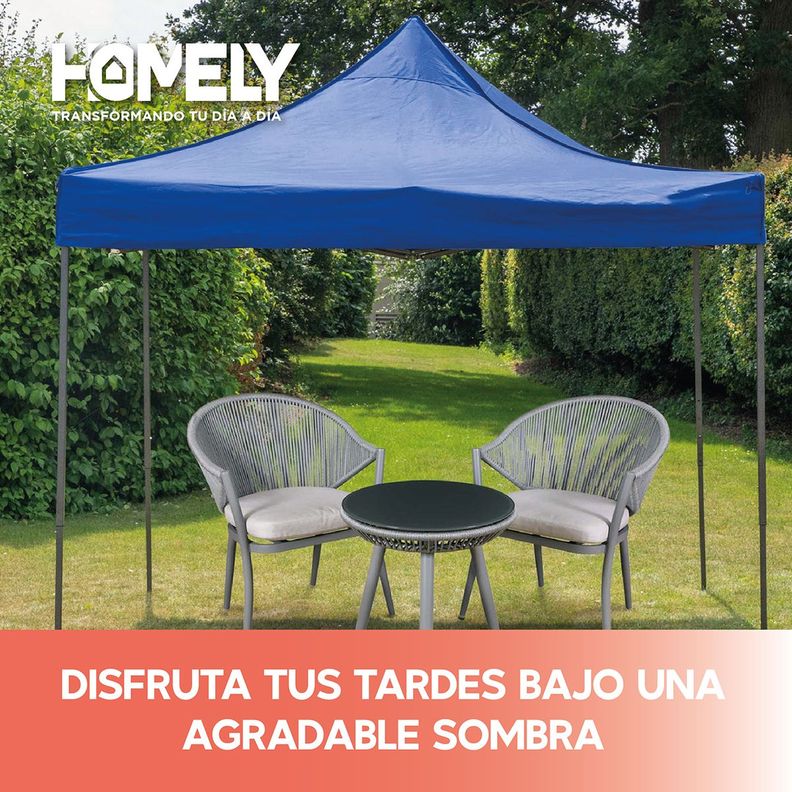 Toldo Plegable 2x2 Impermeable Retractil Araña-5