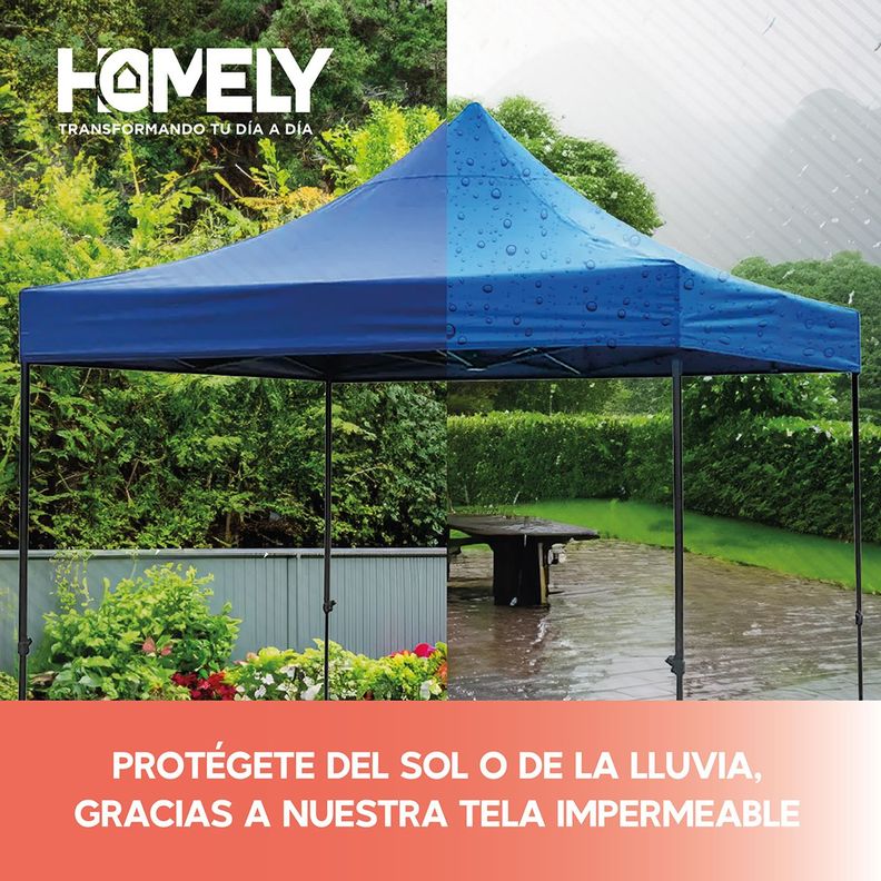 Toldo Plegable 2x2 Impermeable Retractil Araña-8