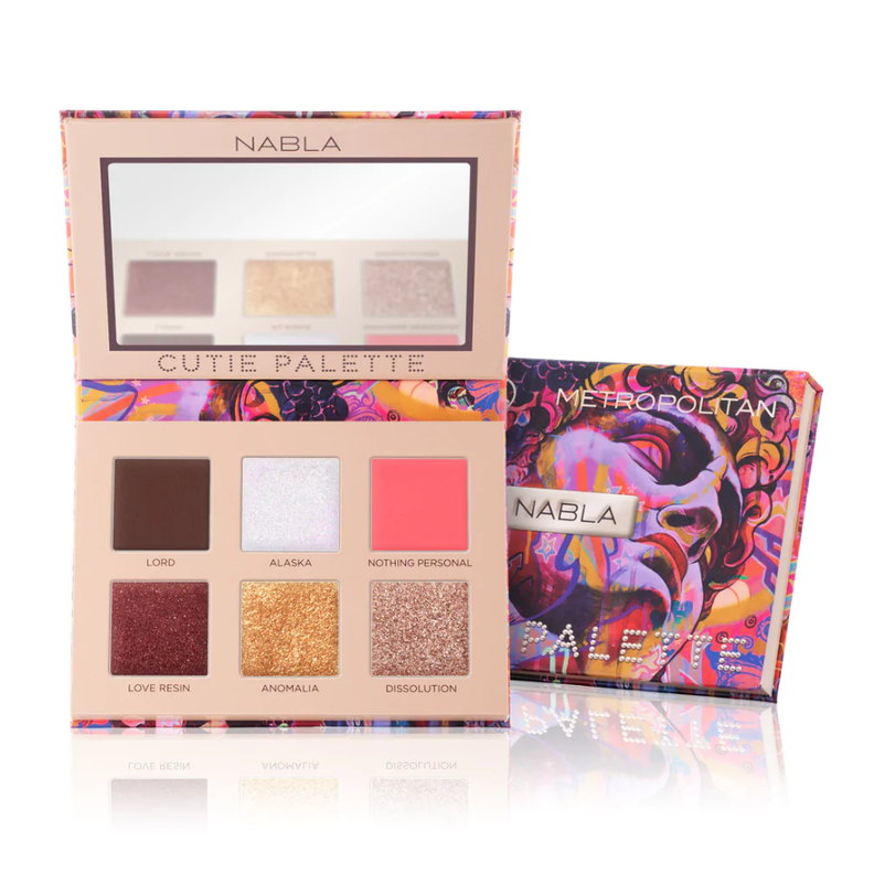Paleta de sombras Cutie Metropolitan | Nabla Cosmetics-0